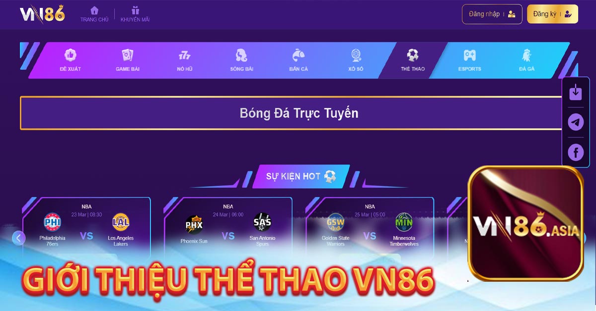 Giới thiệu thể thao Vn86