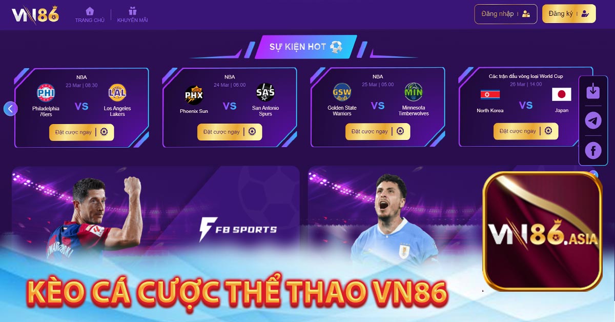 Những kèo Cá Cược Thể Thao